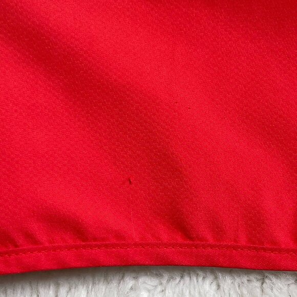 Athleta Women's Red Fast Route Mid Rise Run Shorts Size Medium - Picture 3 of 14